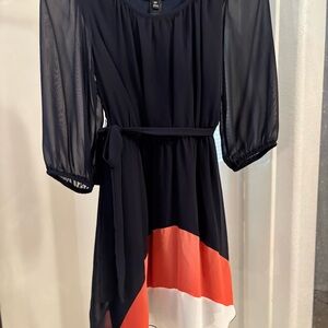 Enfocus Petite Midnight Blue Dress